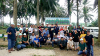 PWI Riau Kunjungi Tonggak Sejarah Kelapa Sawit di Riau