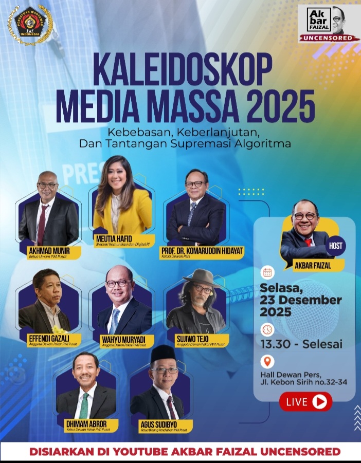 Jelang Akhir Tahun, PWI Gelar Kaleidoskop Media Massa