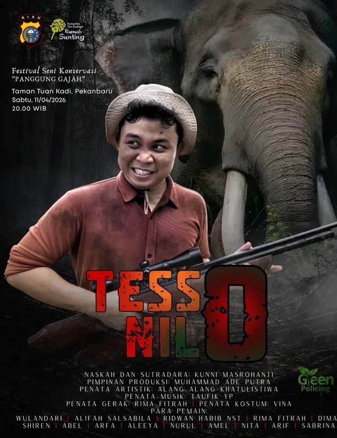 Rumah Sunting Persembahkan Teater ‘’Tesso Nilo’’ di Festival Seni Konservasi 2026