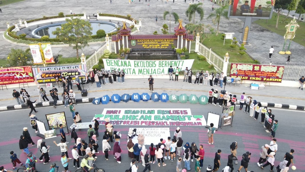 Orang Muda Riau Peringati Hari Keadilan Ekologis; Dari Tapak untuk Keadilan Antargenerasi