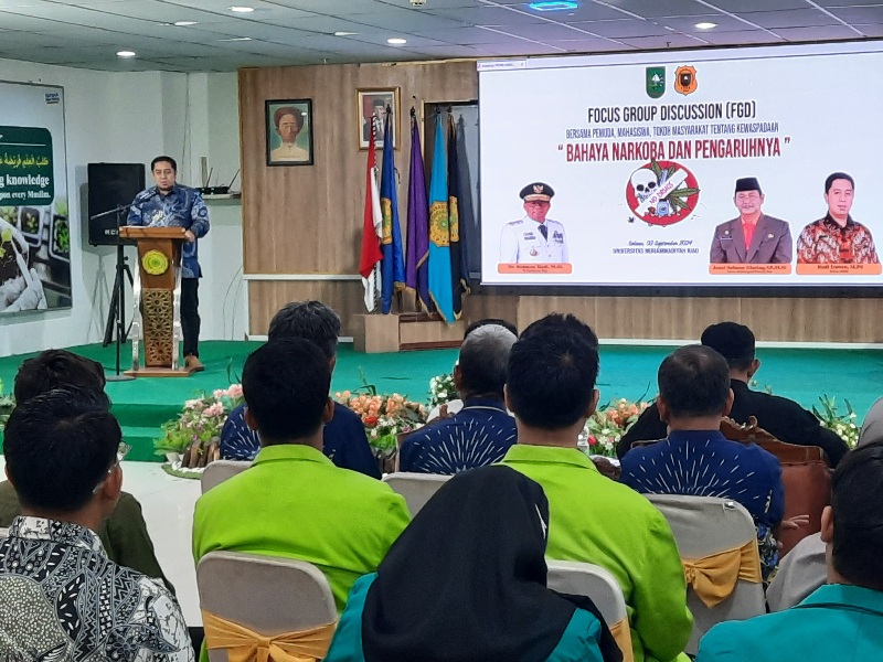 FKDM Riau Gelar FGD, Generasi Z Disinyalir Sasaran Empuk Narkoba