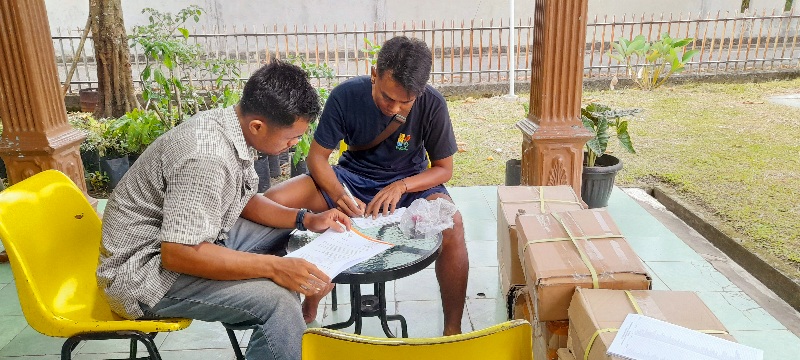 Perpustakaan Cahayo Malako Kociak Terima 1000 Buku dari Perpusnas