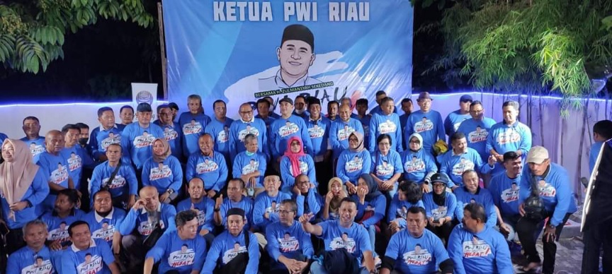 Zulmansyah Deklarasikan Diri Maju Ketua PWI Riau 2022-2027