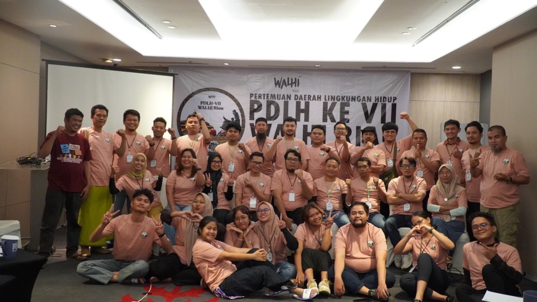 Eko Yunanda Pimpin Walhi Riau Empat Tahun ke Depan, Lima Dewan Daerah Siap Dukung