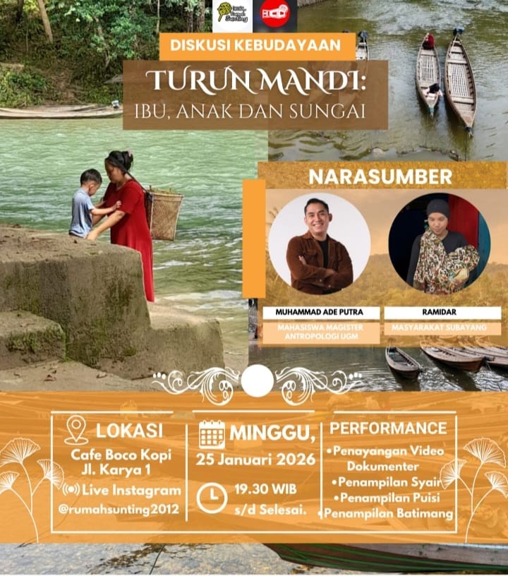 Rumah Sunting Ajak Generasi Muda Bicarakan Tradisi Turun Mandi