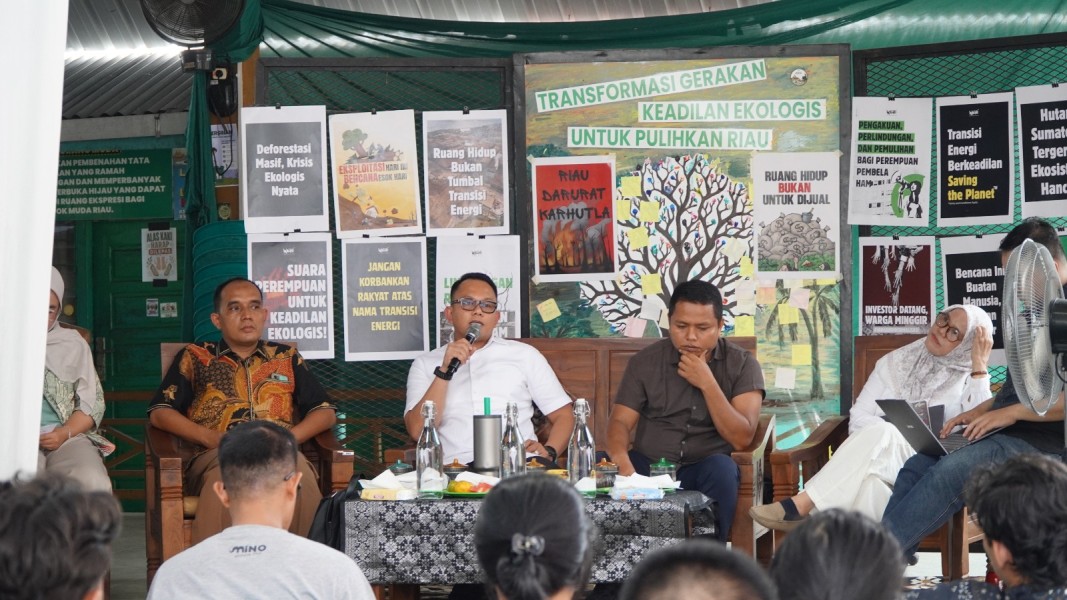 Walhi Gelar Diskusi Publik: Tiga Dekade Karhutla Riau yang Tak Bermuara
