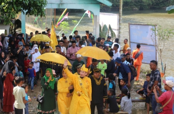 Sema Antau Sema Nagoghi di Tanjung Beringin Dihadiri Raja Rantau Kampar Kiri