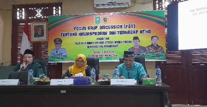 FGD FKDM Riau Diikuti Puluhan Milenial