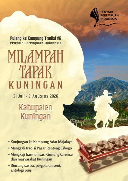 Penyair Perempuan Indonesia Gelar Pulang ke Kampung Trdaisi ke-6