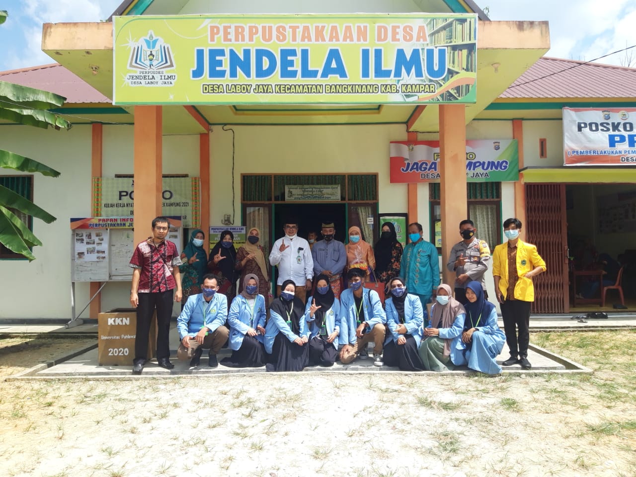 Laboy Jaya Juara Terbaik Lomba Perpustakaan Desa Tingkat Provinsi Riau
