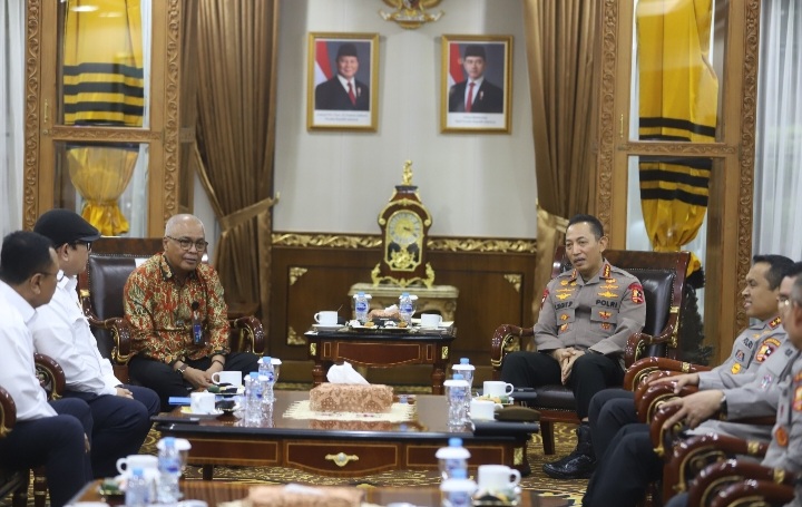 Audiensi Pengurus PWI di Mabes Polri, PWI Dorong Konsistensi MoU Dewan Pers - Polri