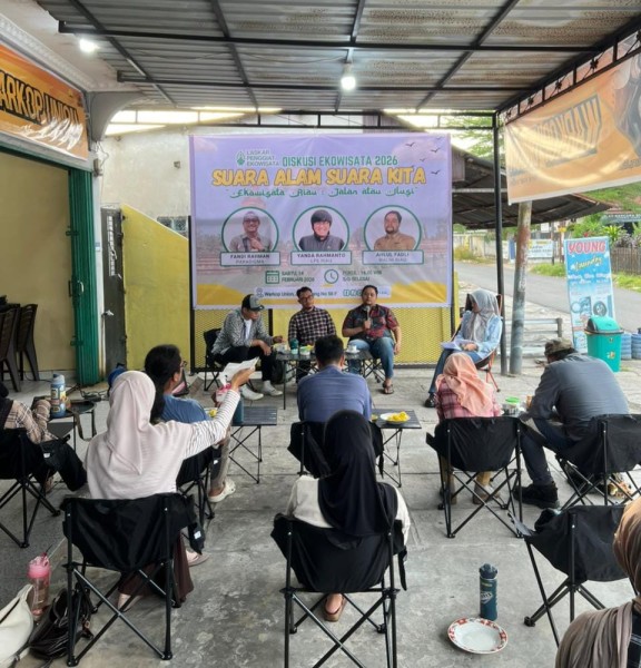 LPE Riau Gelar Diskusi Ekowisata dan Penetapan Anggota Baru