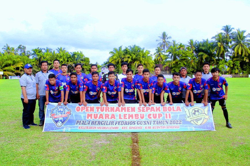 Padang Sawah Fc Ungguli Tuan Rumah di Laga Perdana Muara Lembu Cup II