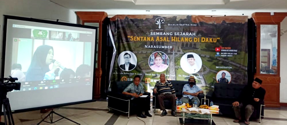 Dewan Kesenian Riau dan Majelis Saatra Riau Taja Sembang Sejarah 